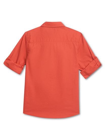 Cantabil Boys Orange Shirt (7135785549963)