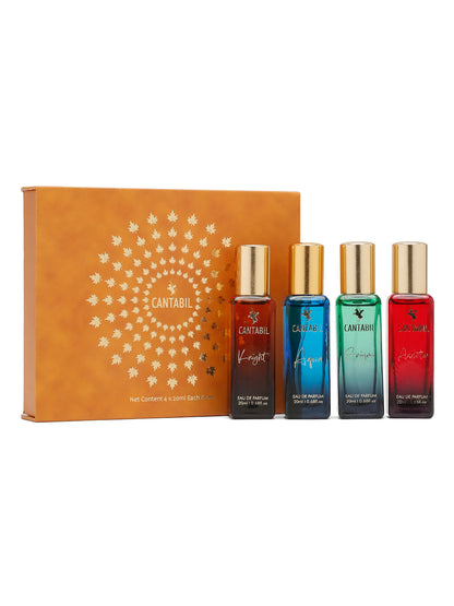 Men's Mix Perfume Gift Set - Pack of 4 perfumes 20 ml each