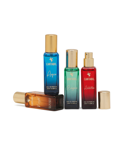 Men's Mix Perfume Gift Set - Pack of 4 perfumes 20 ml each