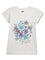 Cantabil Girls Round Neck White Printed T-Shirt (7135791906955)