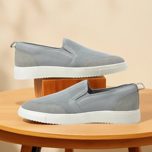 Casual Shoes for Men | Lightweight & Comfortable with Cushioned Insole Flynet Upper EVA Sole Slip On Closure