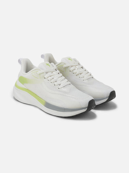 Men's White Solid Casual Shoes