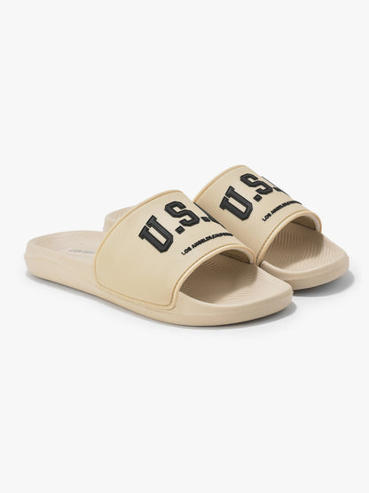 Casual Slider for Men | Lightweight & Comfortable with Cushioned Insole EVA Upper synthetic Sole Slip on Closure