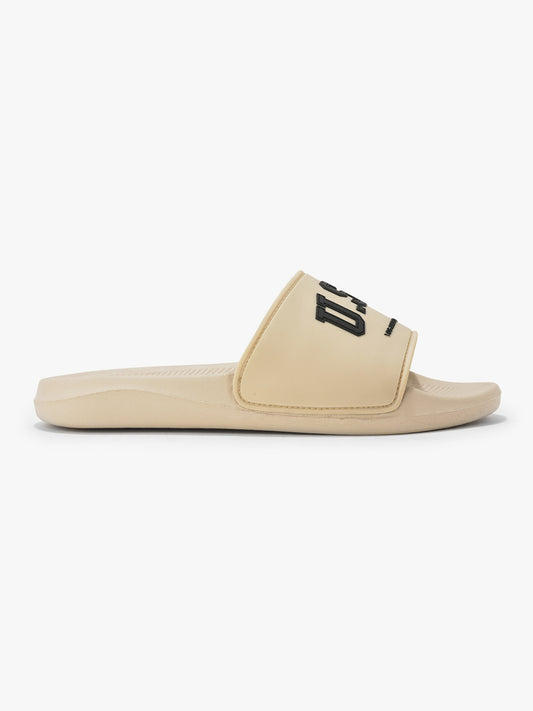 Casual Slider for Men | Lightweight & Comfortable with Cushioned Insole EVA Upper synthetic Sole Slip on Closure