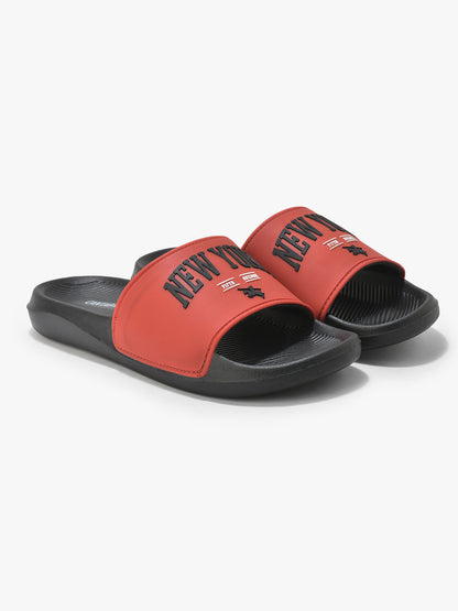Casual Slider for Men | Lightweight & Comfortable with Cushioned Insole EVA Upper synthetic Sole Slip on Closure