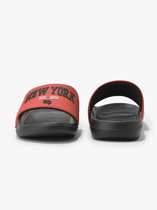 Casual Slider for Men | Lightweight & Comfortable with Cushioned Insole EVA Upper synthetic Sole Slip on Closure
