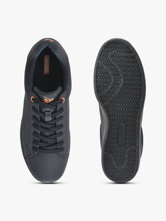 Casual Sneaker Shoes for Men | Lightweight & Comfortable with Cushioned Insole PU Upper TPR Sole Lace Up Closure
