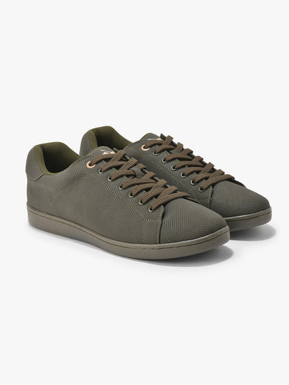Casual Sneaker Shoes for Men | Lightweight & Comfortable with Cushioned Insole PU Upper TPR Sole Lace Up Closure