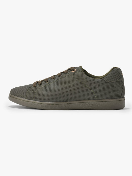 Casual Sneaker Shoes for Men | Lightweight & Comfortable with Cushioned Insole PU Upper TPR Sole Lace Up Closure
