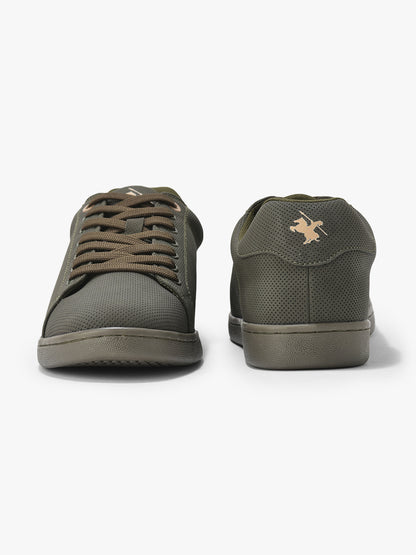 Casual Sneaker Shoes for Men | Lightweight & Comfortable with Cushioned Insole PU Upper TPR Sole Lace Up Closure