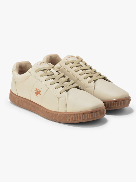 Casual Sneaker Shoes for Men | Lightweight & Comfortable with Cushioned Insole PU Upper TPR Sole Lace Up Closure