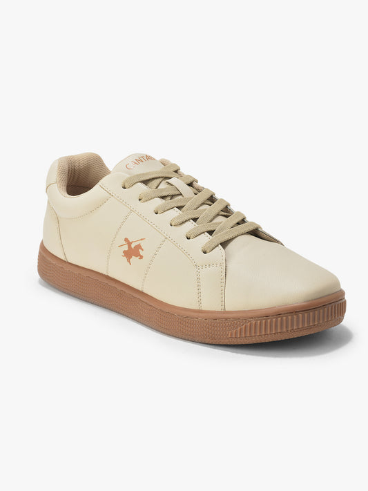 Casual Sneaker Shoes for Men | Lightweight & Comfortable with Cushioned Insole PU Upper TPR Sole Lace Up Closure