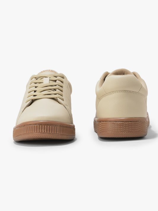 Casual Sneaker Shoes for Men | Lightweight & Comfortable with Cushioned Insole PU Upper TPR Sole Lace Up Closure