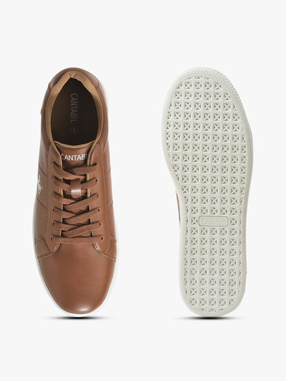 Casual Sneaker Shoes for Men | Lightweight & Comfortable with Cushioned Insole PU Upper TPR Sole Lace Up Closure