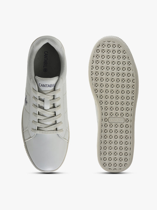 Casual Sneaker Shoes for Men | Lightweight & Comfortable with Cushioned Insole PU Upper TPR Sole Lace Up Closure