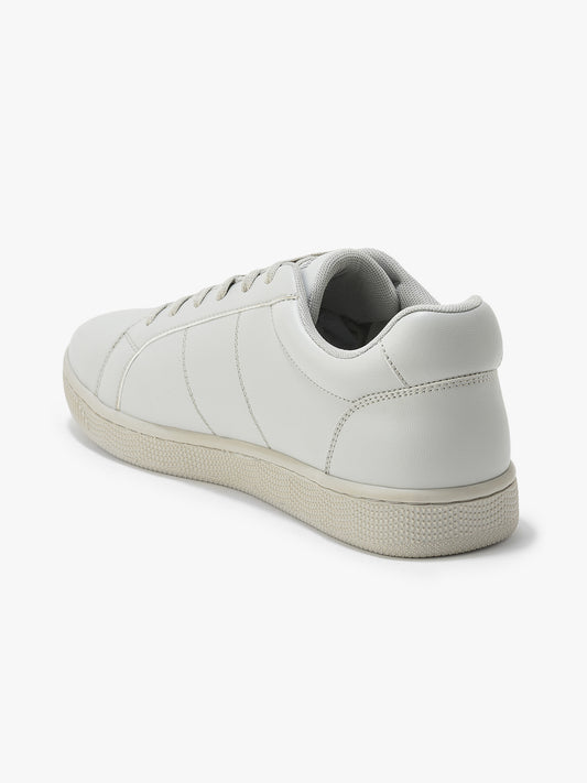 Casual Sneaker Shoes for Men | Lightweight & Comfortable with Cushioned Insole PU Upper TPR Sole Lace Up Closure