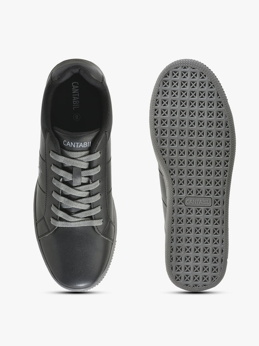 Casual Sneaker Shoes for Men | Lightweight & Comfortable with Cushioned Insole PU Upper TPR Sole Lace Up Closure