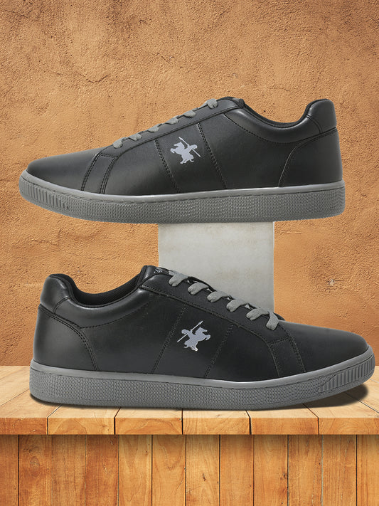 Casual Sneaker Shoes for Men | Lightweight & Comfortable with Cushioned Insole PU Upper TPR Sole Lace Up Closure