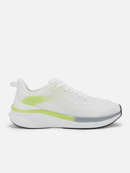 Men's White Solid Casual Shoes
