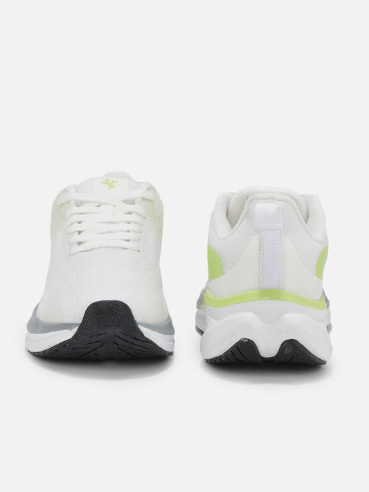 Men's White Solid Casual Shoes