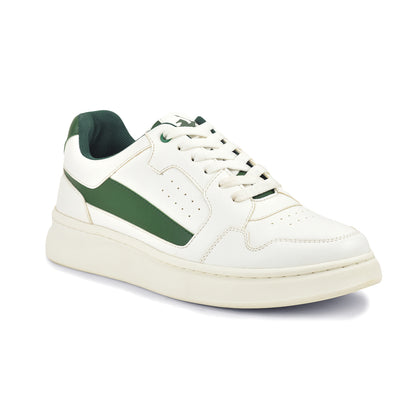 Casual Sneaker Shoes for Men | Lightweight & Comfortable with Cushioned Insole Polyurethane (PU) Upper Ethylene Vinyl Acetate Sole Lace-Up Closure