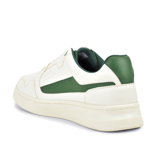 Casual Sneaker Shoes for Men | Lightweight & Comfortable with Cushioned Insole Polyurethane (PU) Upper Ethylene Vinyl Acetate Sole Lace-Up Closure