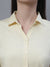 Cantabil Women Formal Full Sleeve Yellow Shirt (7135523700875)