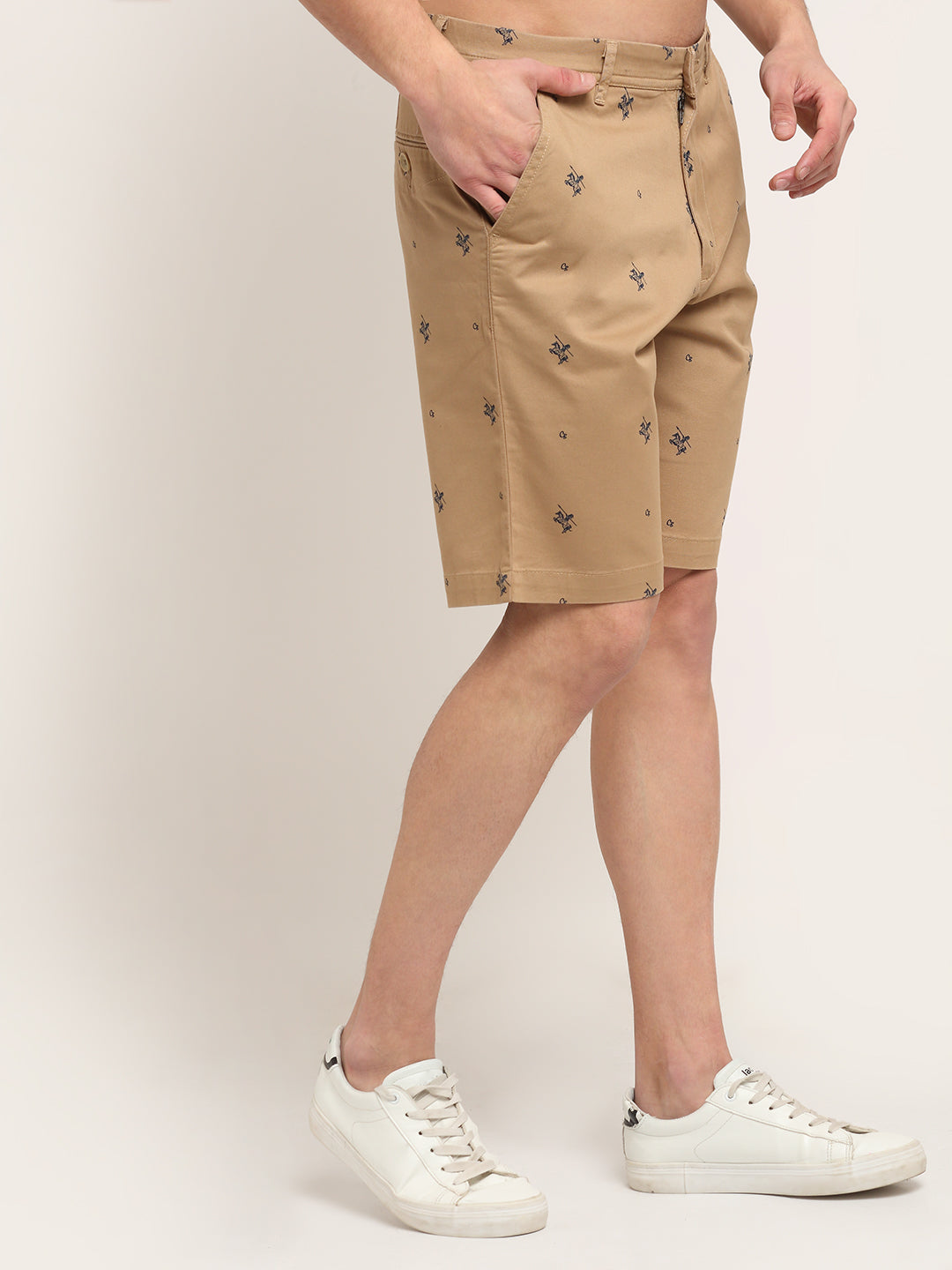 Cantabil Khaki Men Shorts (6751712641163)