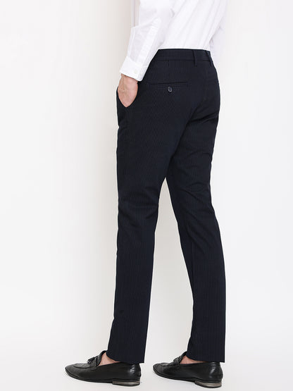 Cantabil Mens Navy Trouser (7069460332683)