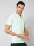 Cantabil Men Light Green T-Shirt (7114323624075)