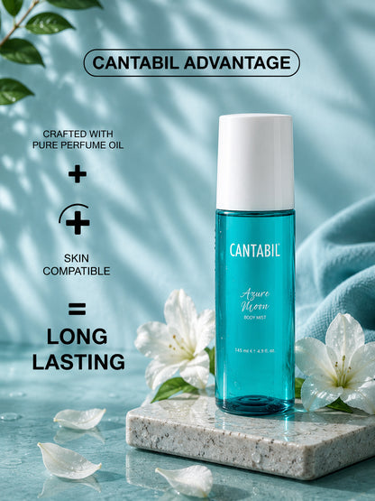 Cantabil Unisex Azure Moon Long Lasting Body Mist 145ml