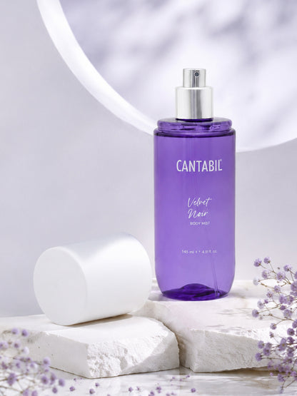 Cantabil Unisex Velvet Noir Long Lasting Body Mist 145ml