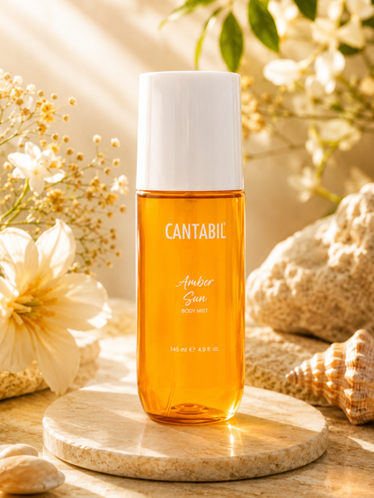 Cantabil Unisex Amber Sun Long Lasting Body Mist 145ml