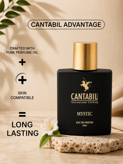Luxury Unisex Long Lasting Mystic Perfume | 50ml With Apple, Pathouli, Sandalwood | Eau De Parfum