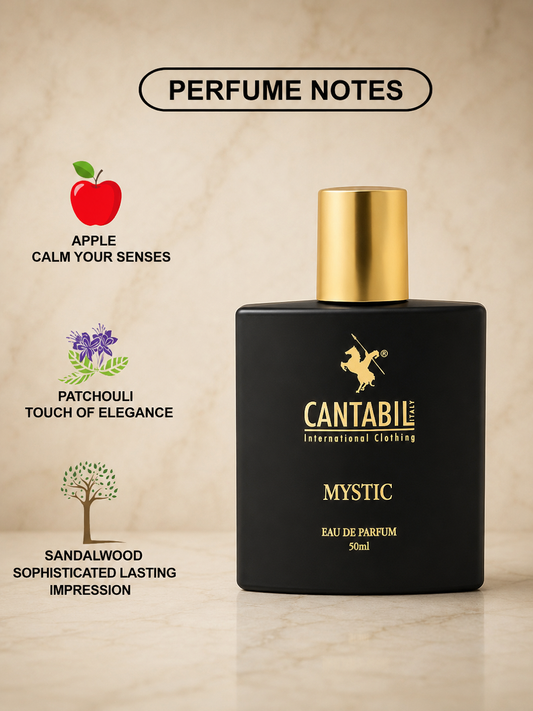 Luxury Unisex Long Lasting Mystic Perfume | 50ml With Apple, Pathouli, Sandalwood | Eau De Parfum