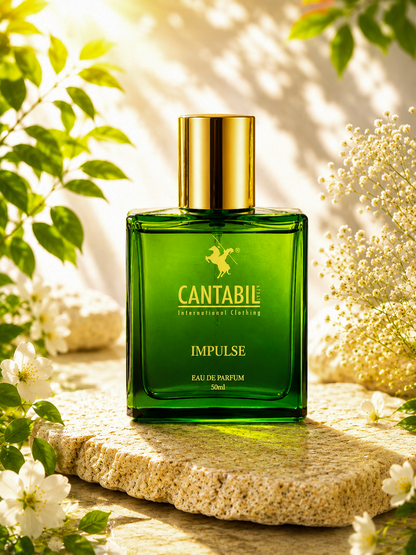 Luxury Unisex Long Lasting Impulse Perfume | 50ml With Lavender, Juniper & Vetiver | Eau De Parfum