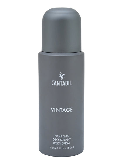 Cantabil Unisex Vintage Deodorant Spray Pack of 3 | 450ml