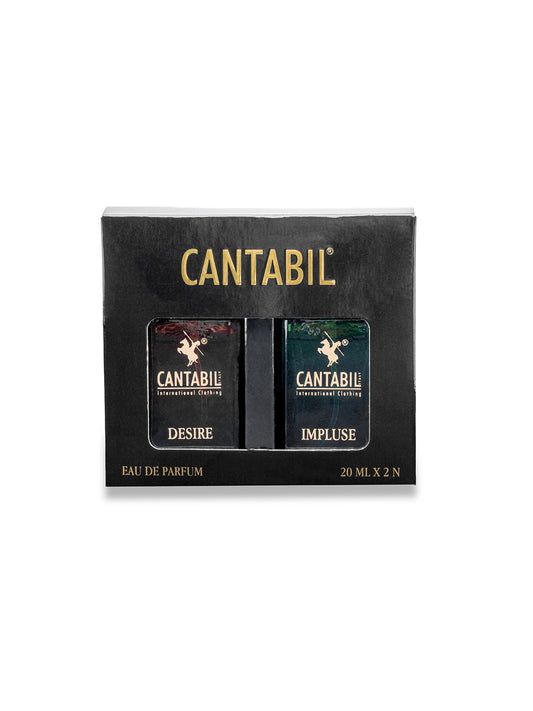 Luxury Long Lasting Impulse & Desire Perfume for Men & Women | 2x20ml with Mango, Lavender & Oak Moss | Eau De Parfum