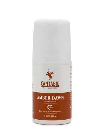 Unisex Roll On Deodorant | 50ml Each With Lemon, Jasmine & Amber (Pack of 2)