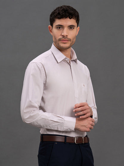 Men's Onion Regular Fit Solid Full Sleeve Formal Shirt