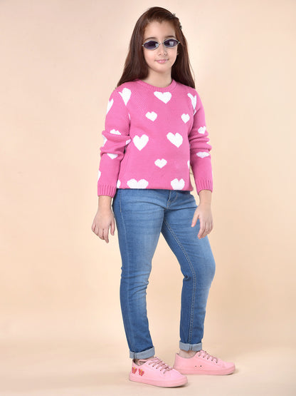 Casual Denim for Girls l Breathable & Soft with Color Fastness Regular Fit Cotton Blend Fabric Button Closure Solid Pattern