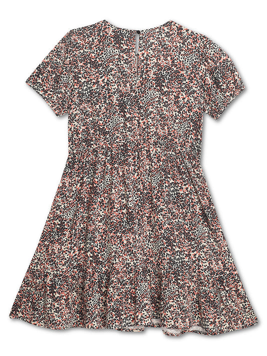 Cantabil Girls Off White Printed Dress (7136096977035)