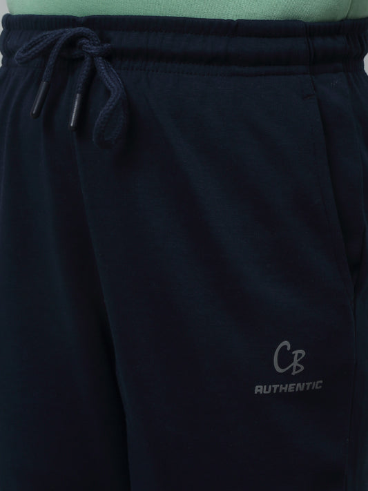 Girls Casual Navy Blue Track Pants