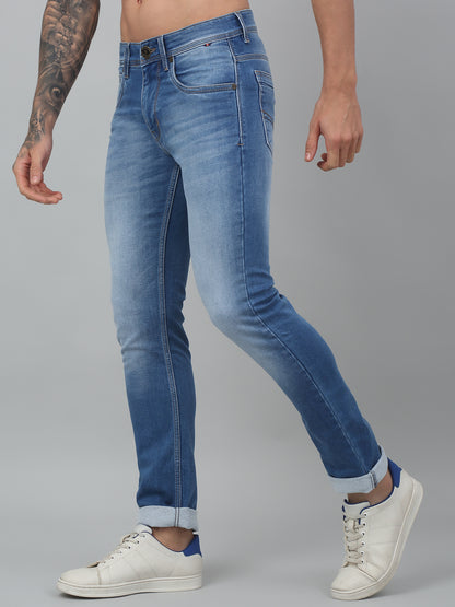 Men's Ultra Narrow fit Heavy Fade Blue  Jeans