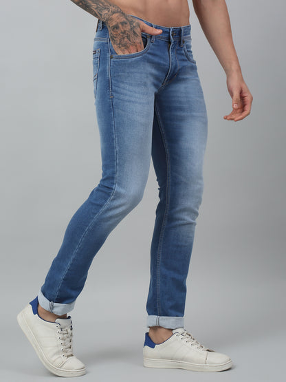 Men's Ultra Narrow fit Heavy Fade Blue  Jeans