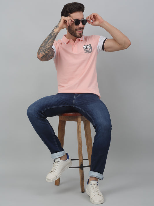 Denim Jeans for Men l Breathable & Soft with Color Fastness Ultra Narrow Fit Cotton Fabric Solid Pattern Button Closure