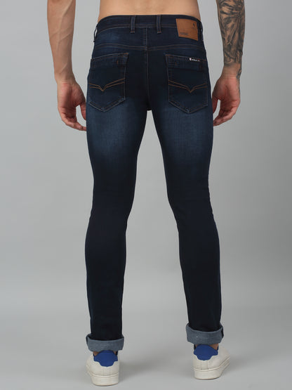 Men's Ultra Narrow fit Medium Fade Dark Blue  Jeans