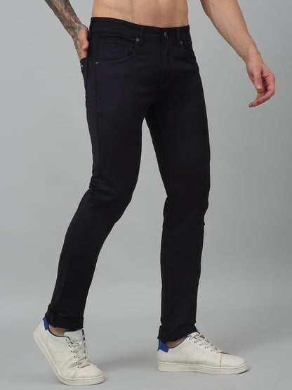 Men's Ultra Narrow fit No Fade Navy Blue  Jeans