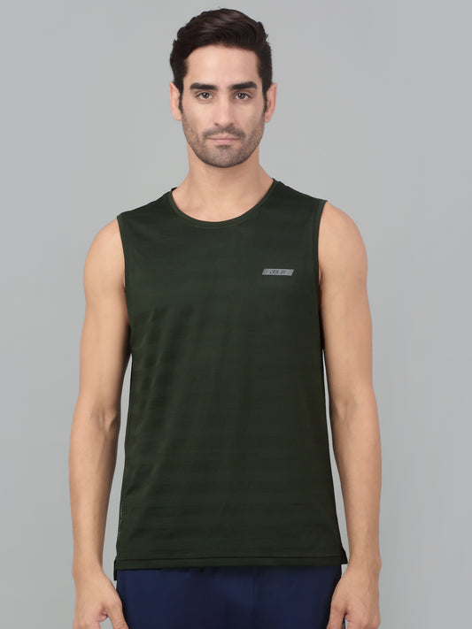 T-Shirt for Men | Breathable & Soft with Color Fastness Regular Fit Round Neck Polyester Fabric Solid Pattern