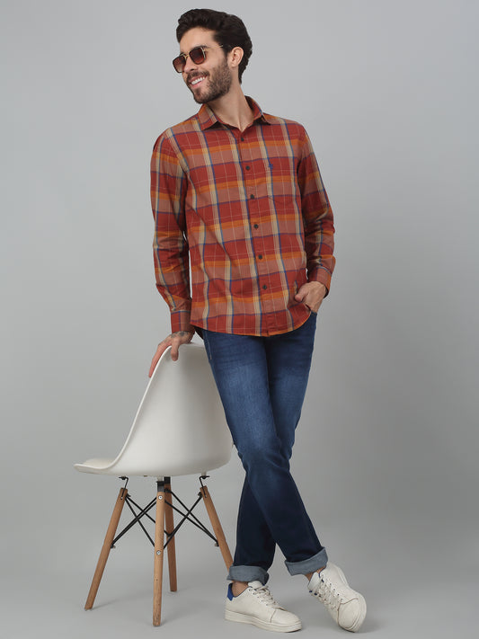 Denim Jeans for Men l Breathable & Soft with Color Fastness Ultra Narrow Fit Cotton Fabric Solid Pattern Button Closure